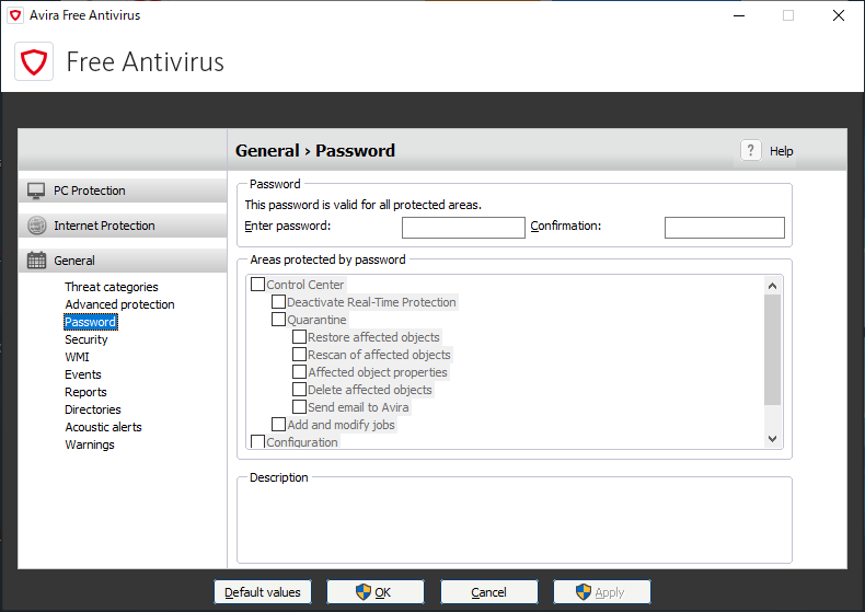 Avira Free Security Suite