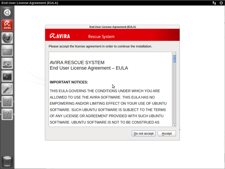 Avira Rescue System