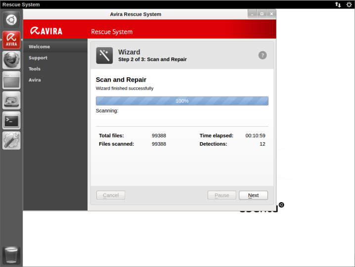 Avira Rescue System