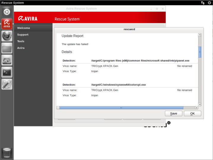 Avira Rescue System