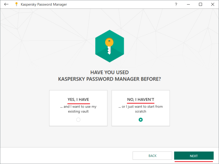 Kaspersky Password Manager