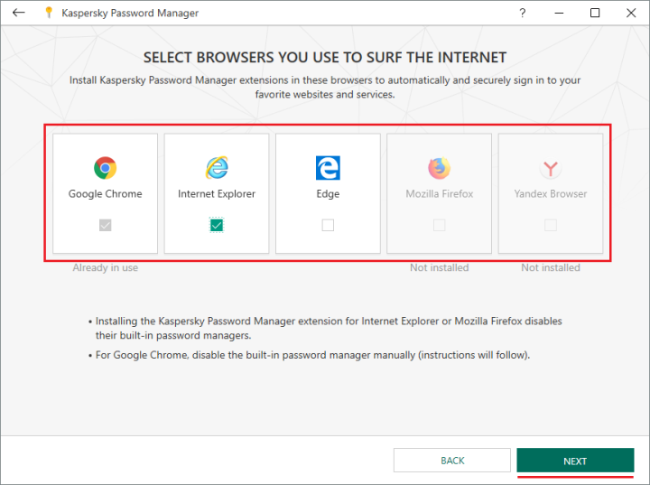 Kaspersky Password Manager