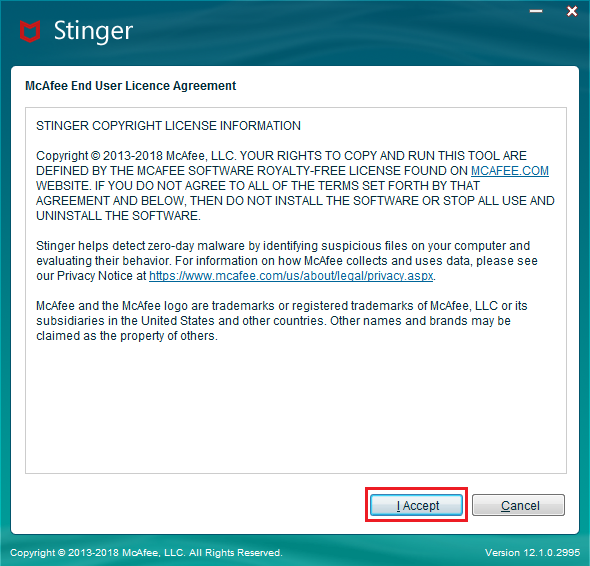 McAfee Stinger