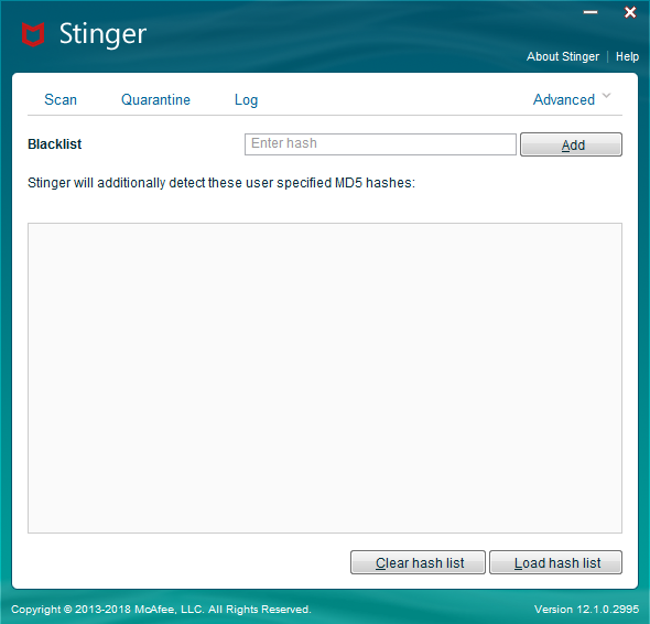 McAfee Stinger