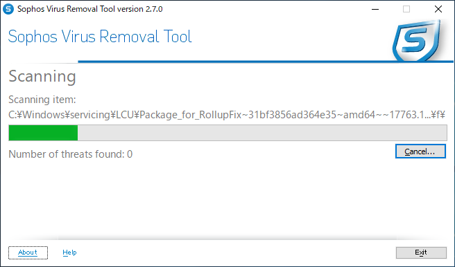 Sophos Virus Removal Tool