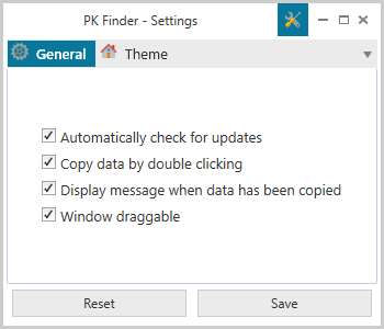 PK Finder