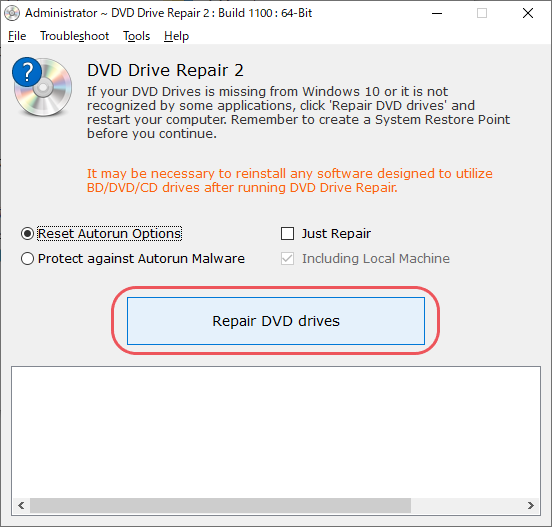 DVD Drive Repair