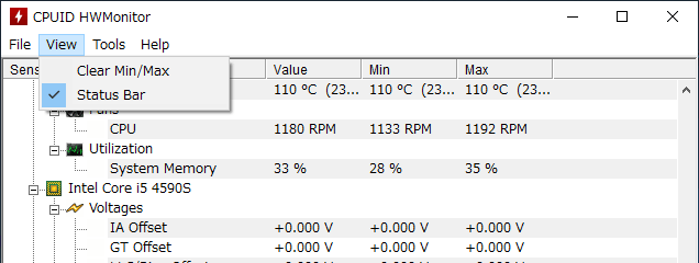 HWMonitor 