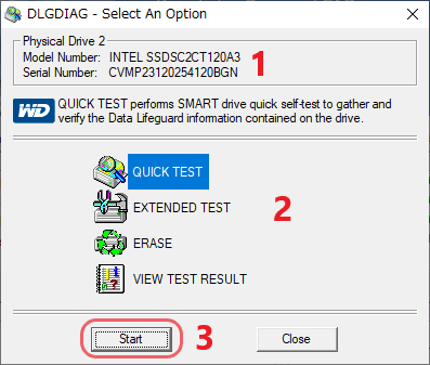 Western Digital Data Lifeguard Diagnostic