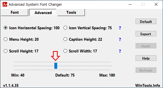 Advanced System Font Changer