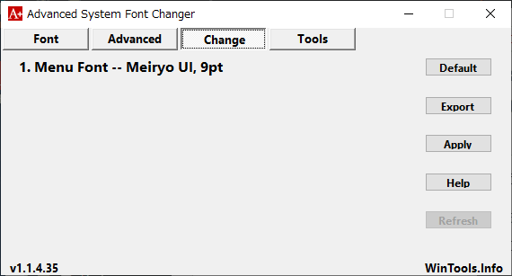 Advanced System Font Changer