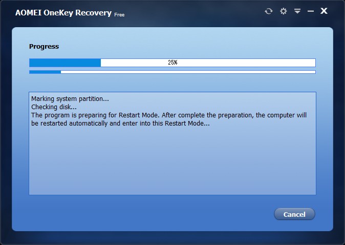 AOMEI OneKey Recovery