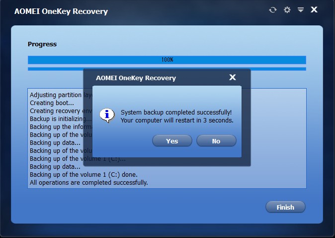 AOMEI OneKey Recovery