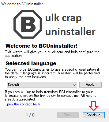 Bulk Crap Uninstaller