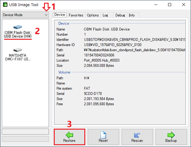 USB Image Tool