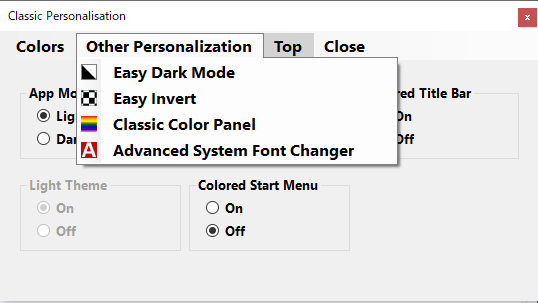 Win10 All Settings