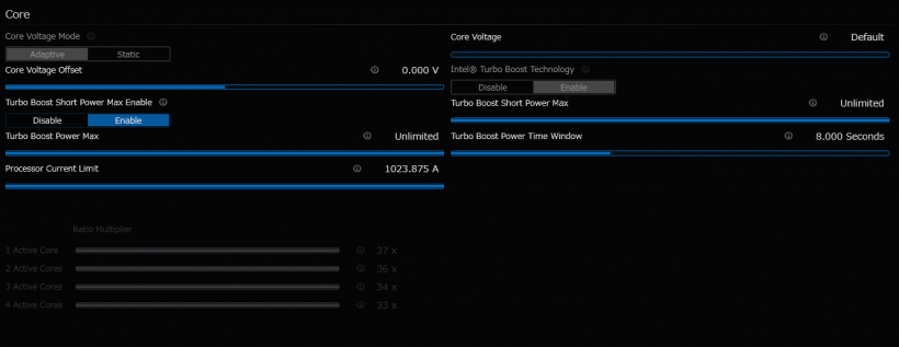 Intel Extreme Tuning Utility