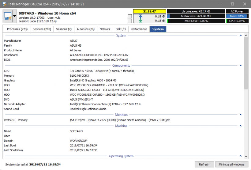 MiTeC Task Manager Deluxe