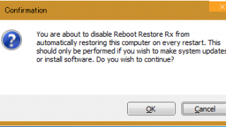 Reboot Restore Rx