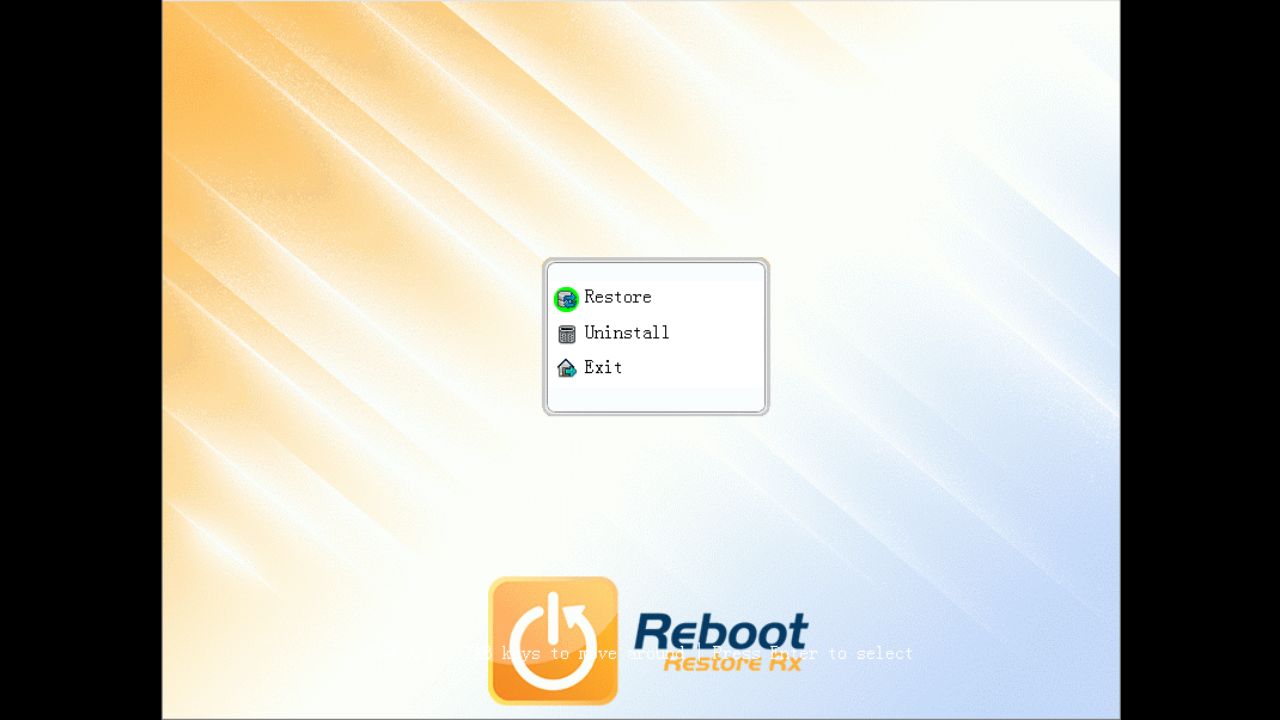 Reboot Restore Rx