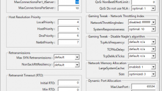 SG TCP Optimizer