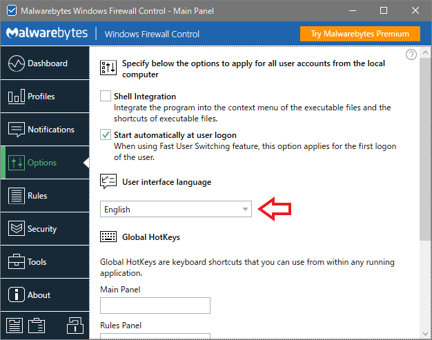 Windows Firewall Control