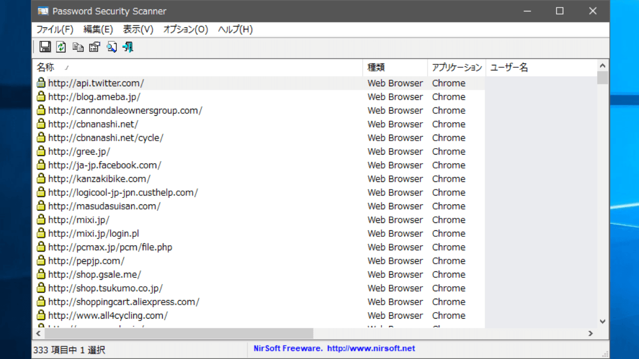 Password Security Scanner