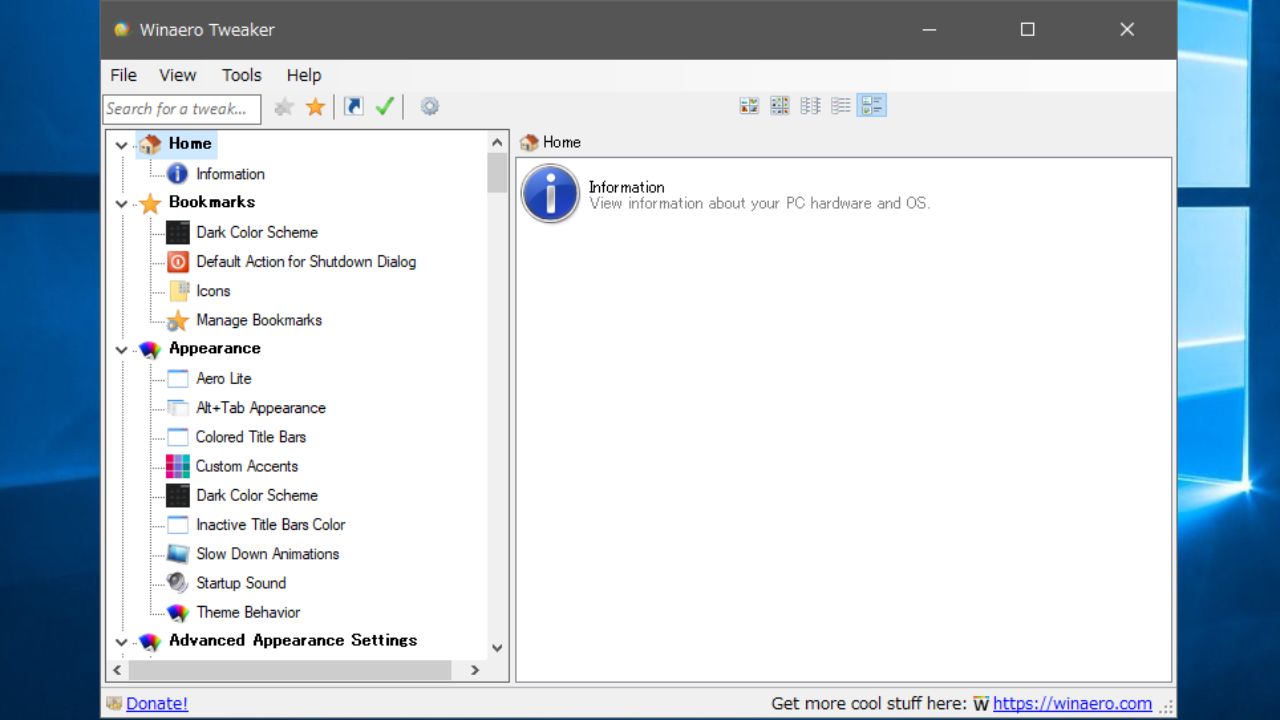 Winaero Tweaker