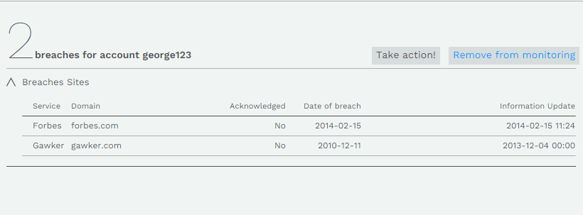 Spybot Identity Monitor