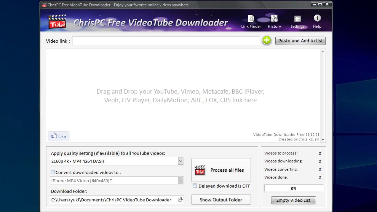 ChrisPC Free VideoTube Downloader