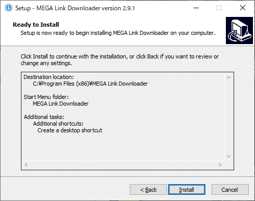 MEGA Link Downloader