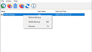 Simple Firefox Backup