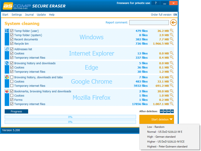 Secure Eraser