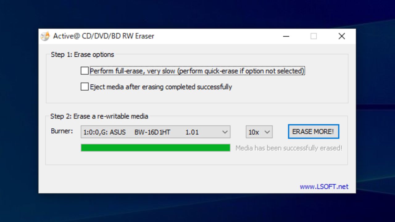 Active@ DVD Eraser