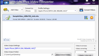 ChrisPC Free Video Converter