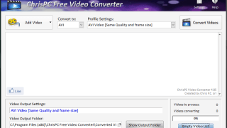 ChrisPC Free Video Converter