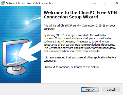 ChrisPC Free VPN Connection