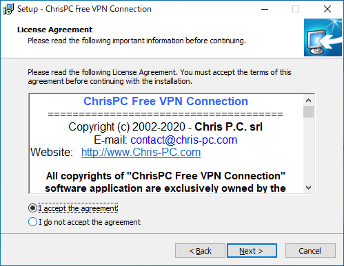 ChrisPC Free VPN Connection