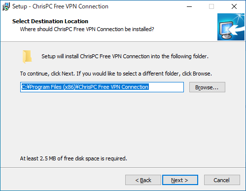 ChrisPC Free VPN Connection