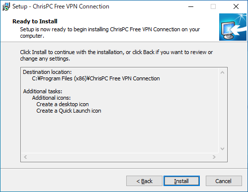 ChrisPC Free VPN Connection