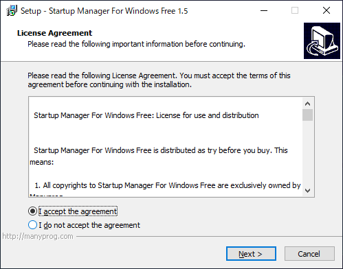 Startup Manager For Windows Free