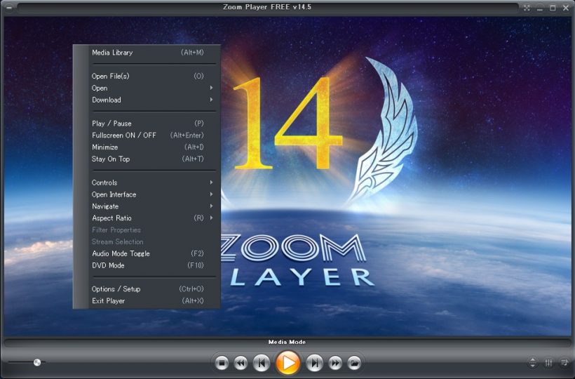 Zoom Player FREE