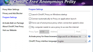 ChrisPC Free Anonymous Proxy