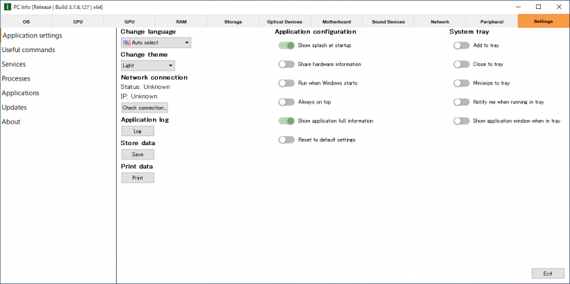 CobraTek PC Info