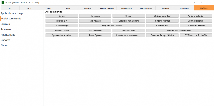 CobraTek PC Info