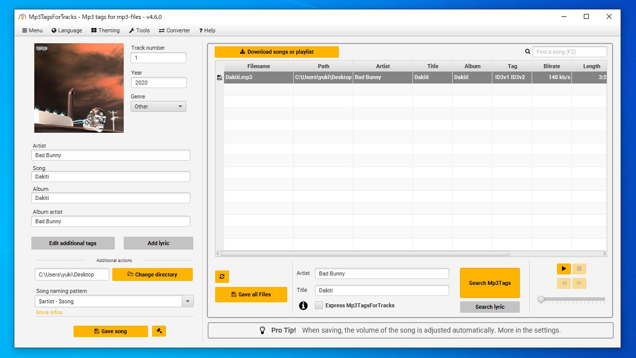 Mp3TagsForTracks