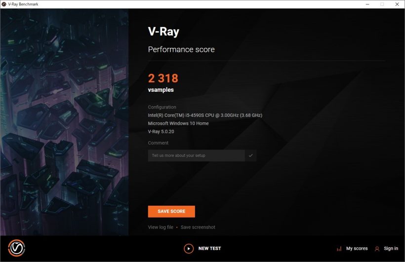 V-Ray Benchmark