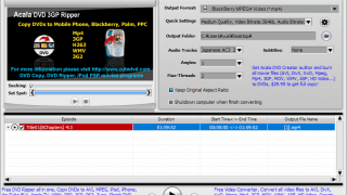Acala DVD 3gp Ripper