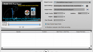 Acala DVD iPod Ripper