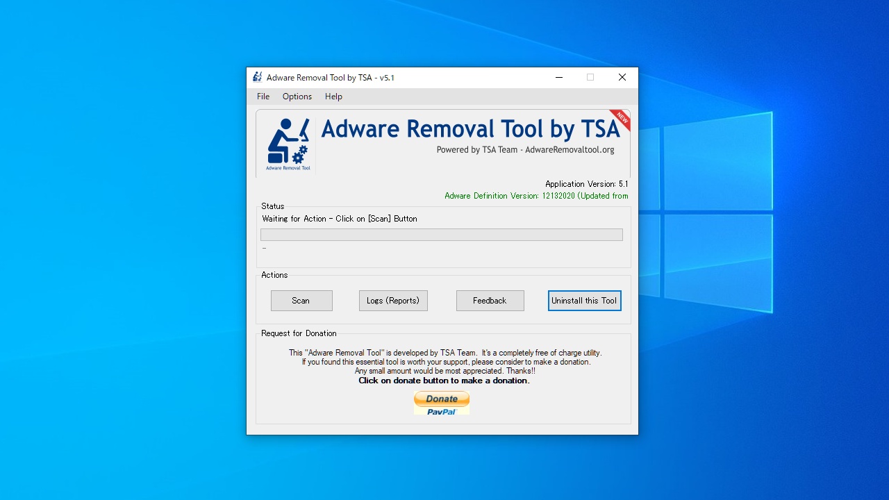 Adware Removal Tool by TSA